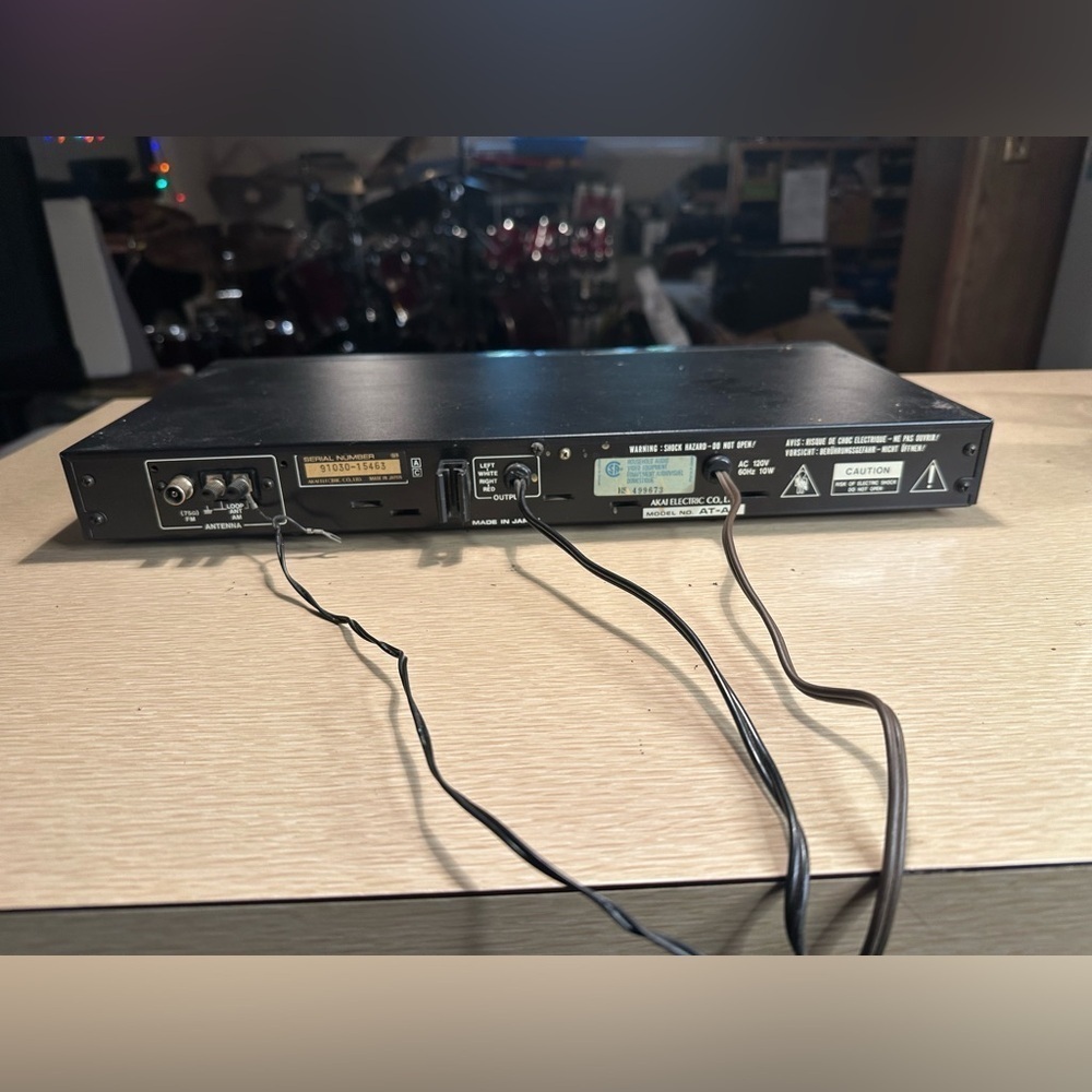 Vintage Akai AT-A2 Stereo Synthesized Tuner Tested Working Very Rare🔥 - Picture 7 of 9